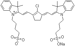 2-[2-[2--3-[2-[1,3--3,3-׻-1-(4-)-2H--2-)ҁ]]-1-h(hun)ϩ-1-]ϩ]-3,3-׻-1-(4-)-3H-(ni)}c}Y(ji)(gu)ʽ_757960-10-4Y(ji)(gu)ʽ