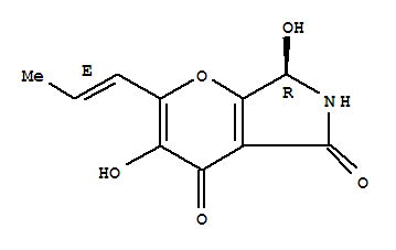 (2R)-2,6-u-5-[(1E)-1-ϩ-1-]-1,2-૲[3,2-b]-3,7-ͪY(ji)(gu)ʽ_773855-65-5Y(ji)(gu)ʽ