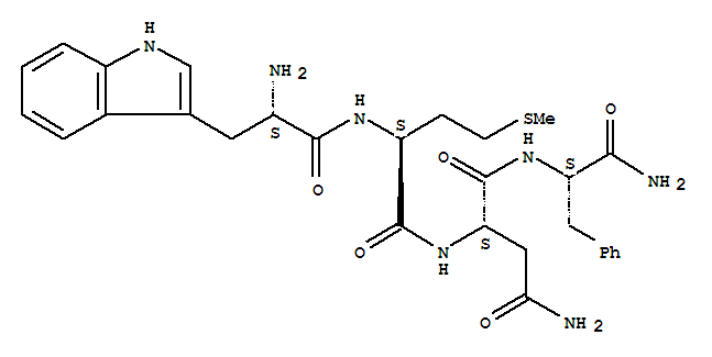 H-trp-met-asn-phe-nh2Y(ji)(gu)ʽ_78758-93-7Y(ji)(gu)ʽ