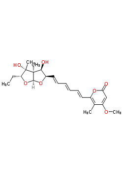 6-[(1E,3E,5E)-6-[(1R,2R,3R,5R,7R,8R)-7-һ-2,8-u-1,8-׻L-4,6-sph(hun)[3.3.0]-3-]-1,3,5-ϩ]-4--5-׻--2-ͪY(ji)(gu)ʽ_79663-49-3Y(ji)(gu)ʽ