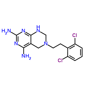 6-[2-(2,6-ȱ)һ]-5,6,7,8-Ě-ल[4,5-d]-2,4-Y(ji)(gu)ʽ_79988-69-5Y(ji)(gu)ʽ