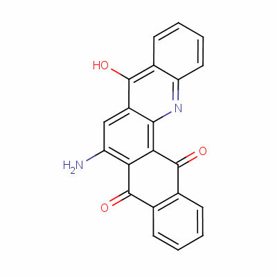 6-[2,3-c]߹-5,8,14(13H)-ͪY(ji)(gu)ʽ_81-73-2Y(ji)(gu)ʽ