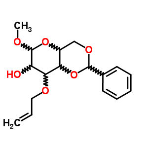 ׻ 3-O-ϩ-4,6-O-S-alpha-D-૸¶սY(ji)(gu)ʽ_82228-10-2Y(ji)(gu)ʽ