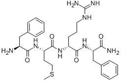 H-phe-met-d-arg-phe-nh2Y(ji)(gu)ʽ_84313-44-0Y(ji)(gu)ʽ