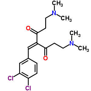 4-[(3,4-ȱ)׻]-1,7-p(׻)-3,5-ͪY(ji)(gu)ʽ_87497-26-5Y(ji)(gu)ʽ