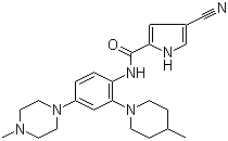4--N-[4-(4-׻-1-ົ)-2-(4-׻-1-ऻ)]-1H--2-Y(ji)(gu)ʽ_885704-21-2Y(ji)(gu)ʽ