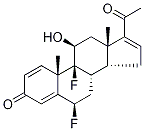 (6alpha,11beta)-6,9--11-u-1,4,16-ϩ-3,20-ͪY(ji)(gu)ʽ_1027011-66-0Y(ji)(gu)ʽ