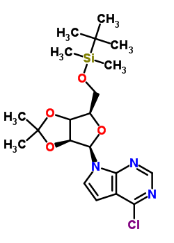 4--7-{5-O-[׻(2-׻-2-)]-2,3-O-߻ǻ}-7H-[2,3-d]ऽY(ji)(gu)ʽ_115479-39-5Y(ji)(gu)ʽ