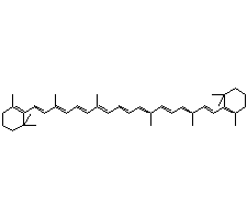 1,3,3-׻-2-[3,7,12,16-ļ׻-18-(2,6,6-׻-1-h(hun)ϩ)ʮ̼-1,3,5,7,9,11,13,15,17-ϩ]h(hun)ϩY(ji)(gu)ʽ_116-32-5Y(ji)(gu)ʽ