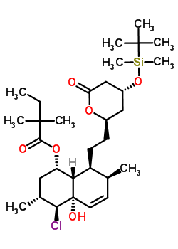 (1S,3R,4S,4aS,7S,8S,8aS)-4--8-{2-[(2R,4R)-4-{[׻(2-׻-2-)]}-6-Ě-2H--2-]һ}-4A-u-3,7-׻-1,2,3,4,4A,7,8,8A-˚-1-2,2-׻Y(ji)(gu)ʽ_123852-10-8Y(ji)(gu)ʽ