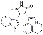 3-(5,6--4H-[3,2,1-ij]-1-)-4-(1H--3-)-2,5-ͪY(ji)(gu)ʽ_1239986-50-5Y(ji)(gu)ʽ