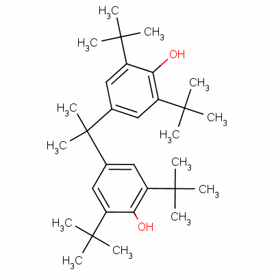 4,4-(1-׻һ) p[2,6-p(1,1-׻һ)-ӽY(ji)(gu)ʽ_13676-82-9Y(ji)(gu)ʽ