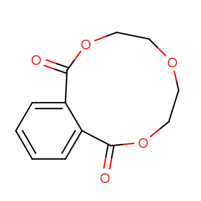 3,6,9-sph(hun)[9.4.0]ʮ̼-1(15),11,13-ϩ-2,10-ͪY(ji)(gu)ʽ_13988-26-6Y(ji)(gu)ʽ