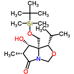 (3R,4s,5s,6s)-1-s-5-(嶡׻׹׻)-4-u-6--3-׻-7-fph(hun)[3.3.0]-2-ͪY(ji)(gu)ʽ_145451-95-2Y(ji)(gu)ʽ
