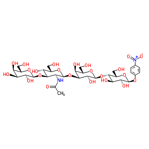 Gal beta(1-3)GlcNAc beta(1-3)Gal beta(1-4)Glc-beta-pNPY(ji)(gu)ʽ_148705-09-3Y(ji)(gu)ʽ