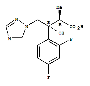 (ALPHAR,BETAR)-BETA-(2,4-)-BETA-u-ALPHA-׻-1H-1,2,4--1-Y(ji)(gu)ʽ_166948-49-8Y(ji)(gu)ʽ