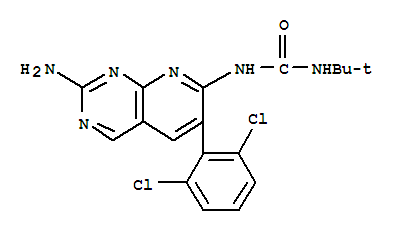 1-(2--6-(2,6-ȱ)ल[2,3-d]-7-)-3-(嶡)Y(ji)(gu)ʽ_179343-17-0Y(ji)(gu)ʽ