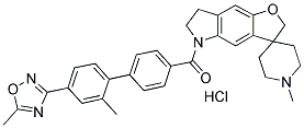 1-׻-5-[[2-׻-4-(5-׻-1,2,4-f-3-)(lin)-4-]ʻ]-2,3,6,7-Ě[߻૲[2,3-F]]-3,4-}}Y(ji)(gu)ʽ_180083-23-2Y(ji)(gu)ʽ