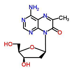 4--6-׻-8-(2-Ó-beta-D-߻ૺǻ)-7(8H)-ͪY(ji)(gu)ʽ_195442-55-8Y(ji)(gu)ʽ