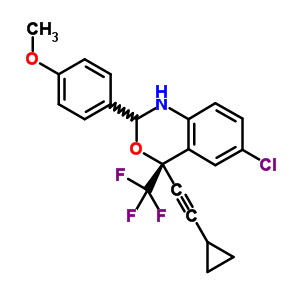 (4S)-6--4-(h(hun)Ȳ)-1,4--2-(4-)-4-(׻)-2H-3,1-ຽY(ji)(gu)ʽ_209414-26-6Y(ji)(gu)ʽ