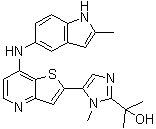 2-(1-׻-5-(7-(2-׻-1H--5-)Բ[3,2-b]-2-)-1H--2-)-2-Y(ji)(gu)ʽ_225382-64-9Y(ji)(gu)ʽ
