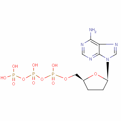 2,3-Ó 5-(ddATP)Y(ji)(gu)ʽ_24027-80-3Y(ji)(gu)ʽ