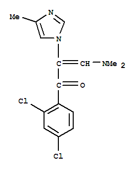 1-(2,4-ȱ)-3-(׻)-2-(4-׻-1H--1-)-2-ϩ-1-ͪY(ji)(gu)ʽ_252954-59-9Y(ji)(gu)ʽ
