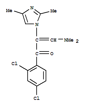 1-(2,4-ȱ)-3-(׻)-2-(2,4-׻-1H--1-)-2-ϩ-1-ͪY(ji)(gu)ʽ_252954-61-3Y(ji)(gu)ʽ