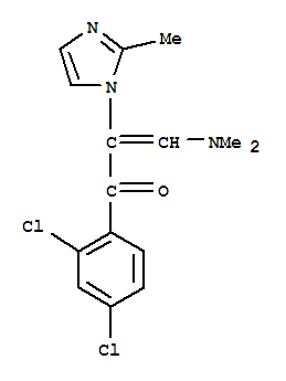 1-(2,4-ȱ)-3-(׻)-2-(2-׻-1H--1-)-2-ϩ-1-ͪY(ji)(gu)ʽ_252954-64-6Y(ji)(gu)ʽ