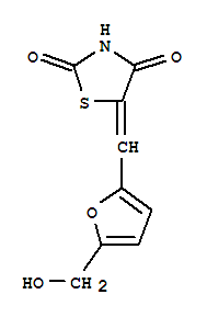 (9ci)-5-[[5-(u׻)-2-߻]׻]-2,4-ͪY(ji)(gu)ʽ_262601-99-0Y(ji)(gu)ʽ