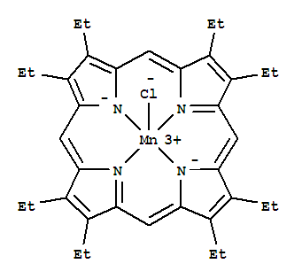 2,3,7,8,12,13,17,18-һ-21H,23H-߲i(III)ȻY(ji)(gu)ʽ_28265-17-0Y(ji)(gu)ʽ