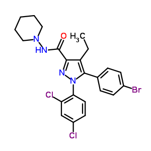 5-(4-屽)-1-(2,4-ȱ)-4-һ-n-1-ऻ-1H--3-Y(ji)(gu)ʽ_288104-79-0Y(ji)(gu)ʽ