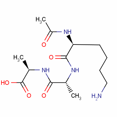 AC-LYS-D-ALA-D-ALA-OHY(ji)(gu)ʽ_28845-97-8Y(ji)(gu)ʽ