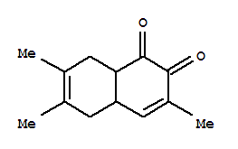 (8ci)-4a,5,8,8a-Ě-3,6,7-׻-1,2-Y(ji)(gu)ʽ_32249-76-6Y(ji)(gu)ʽ