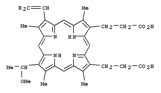 7-ϩ-12-(1-һ)-3,8,13,17-ļ׻-21H,23H-߲-2,18-Y(ji)(gu)ʽ_327050-53-3Y(ji)(gu)ʽ