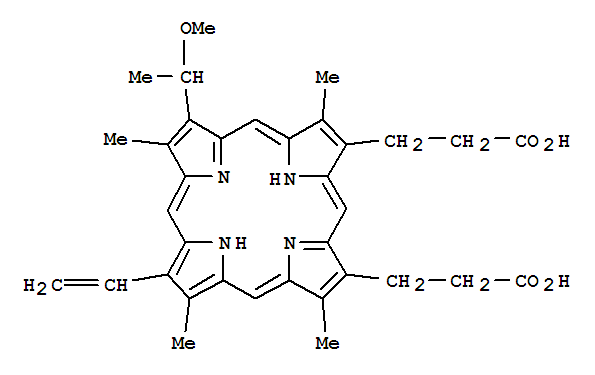 12-ϩ-7-(1-һ)-3,8,13,17-ļ׻-21H,23H-߲-2,18-Y(ji)(gu)ʽ_327050-60-2Y(ji)(gu)ʽ