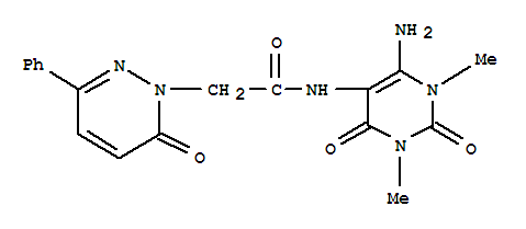 n-(6--1,2,3,4-Ě-1,3-׻-2,4--5-)-6--3--1(6H)-Y(ji)(gu)ʽ_346407-20-3Y(ji)(gu)ʽ
