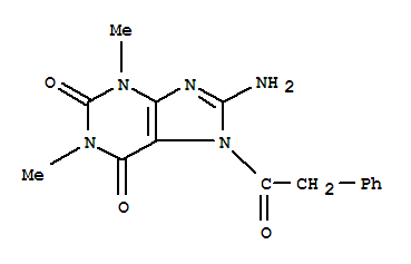 (9ci)-8--3,7--1,3-׻-7-()-1H--2,6-ͪY(ji)(gu)ʽ_3649-37-4Y(ji)(gu)ʽ
