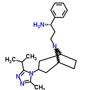 (1S)-3-[3-(3--5-׻-4H-1,2,4--4-)--8-sph(hun)[3.2.1]-8-]-1--1-Y(ji)(gu)ʽ_376348-71-9Y(ji)(gu)ʽ