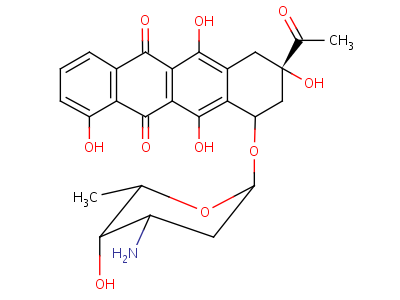(7S,9S)-9--7-[(4S,5S,6S)-4--5-u-6-׻Ě-2-]-4,6,9,11-u-8,10--7H-ı-5,12-ͪ}}Yʽ,39472-31-6Yʽ