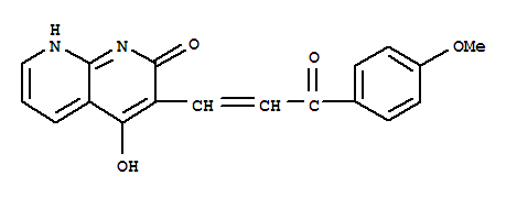 (9ci)-4-u-3-[3-(4-)-3--1-ϩ]-1,8--2(1h)-ͪY(ji)(gu)ʽ_401938-46-3Y(ji)(gu)ʽ