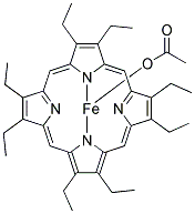 2,3,7,8,12,13,17,18-һ-21H,23H-߲F(III)}Y(ji)(gu)ʽ_41697-90-9Y(ji)(gu)ʽ