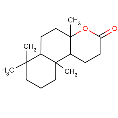 [4aR-(4aalpha,6abeta,10aalpha,10bbeta)]-ʮ-4a,7,7,10a-ļ׻-3H-[2,1-b]-3-ͪY(ji)(gu)ʽ_468-84-8Y(ji)(gu)ʽ