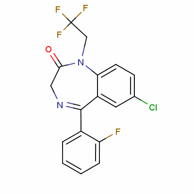 7--5-(2-)-1,3--1-(2,2,2-һ)-2H-1,4-s׿-2-ͪY(ji)(gu)ʽ_49606-44-2Y(ji)(gu)ʽ