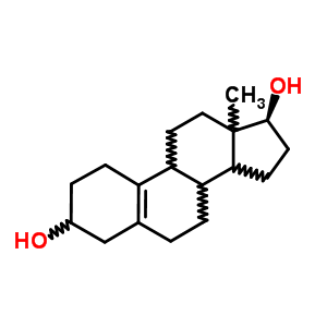 3beta,17beta-u-19-ȥ-5(10)-ϩY(ji)(gu)ʽ_4993-32-2Y(ji)(gu)ʽ