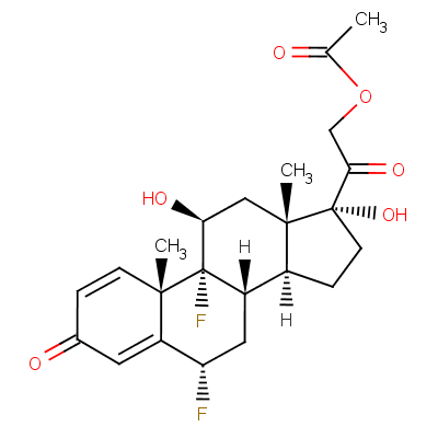 6alpha,9--11beta,17,21-u-1,4-ϩ-3,20-ͪ 21-Y(ji)(gu)ʽ_52-70-0Y(ji)(gu)ʽ