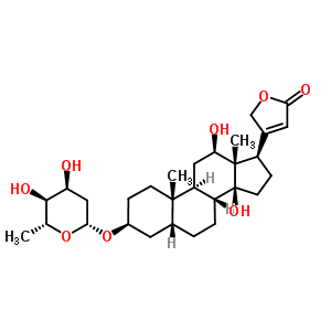 4-[(3S,5R,8R,9S,10S,12R,13S,14S,17R)-3-[(2R,4S,5S,6R)-4,5-u-6-׻Ě-2-]-12,14-u-10,13-׻-1,2,3,4,5,6,7,8,9,11,12,15,16,17-ʮĚh(hun)ϩ[a]-17-]-5H-߻-2-ͪYʽ_5352-63-6Yʽ