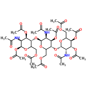 O-3,4,6--O--2-()-2-Ó-beta-D-ǻ-(1-4)-O-3,6--O--2-()-2-Ó-beta-D-ǻ-(1-4)-2-()-2-Ó-1,3,6--alpha-D-ǽY(ji)(gu)ʽ_53942-45-3Y(ji)(gu)ʽ