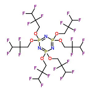 2,2,4,4,6,6-(2,2,3,3-ķ)-1,3,5,2lambda<sup>5</sup>,4lambda<sup>5</sup>,6lambda<sup>5</sup>-ssh(hun)ϩY(ji)(gu)ʽ_58943-98-9Y(ji)(gu)ʽ