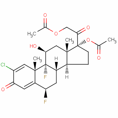 2--6beta,9--11beta,17,21-u-1,4-ϩ-3,20-ͪ 17,21-()Y(ji)(gu)ʽ_59047-08-4Y(ji)(gu)ʽ
